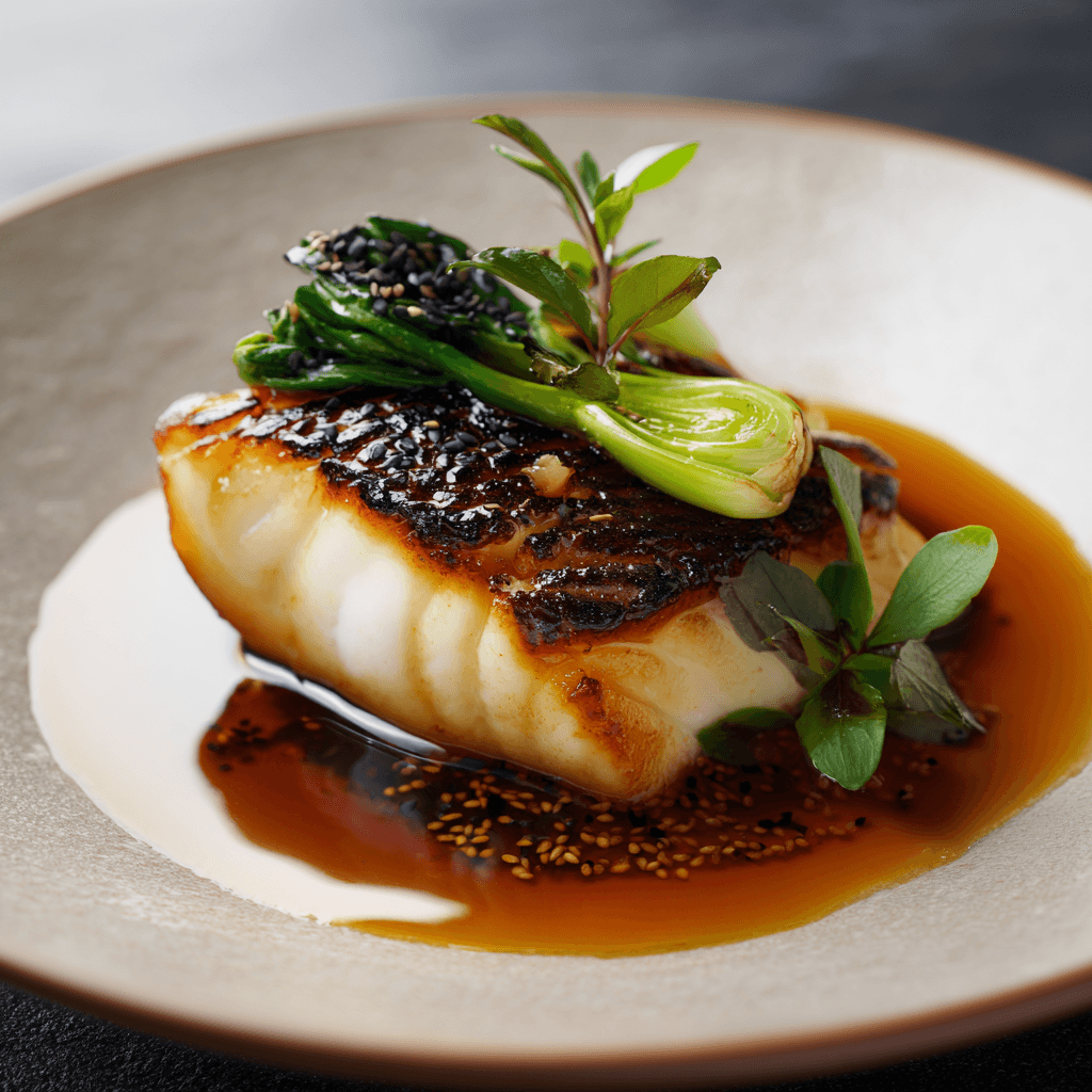 Black Cod with Miso Glaze