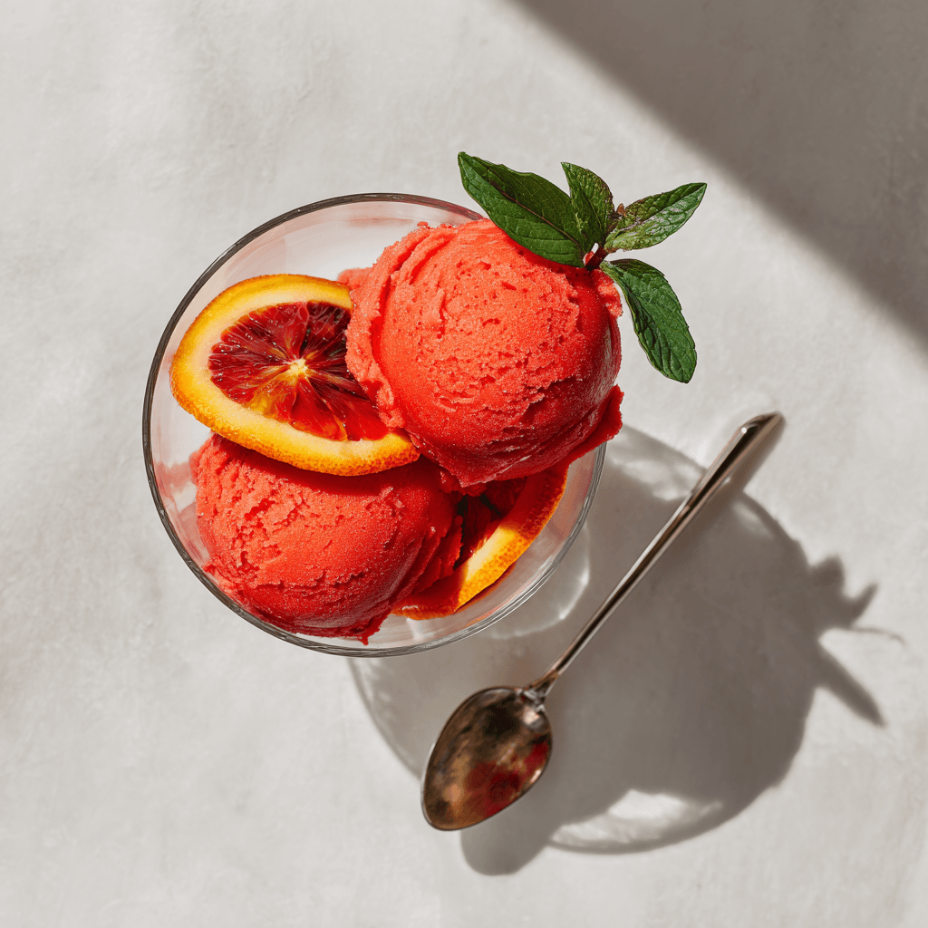 Blood Orange Sorbet