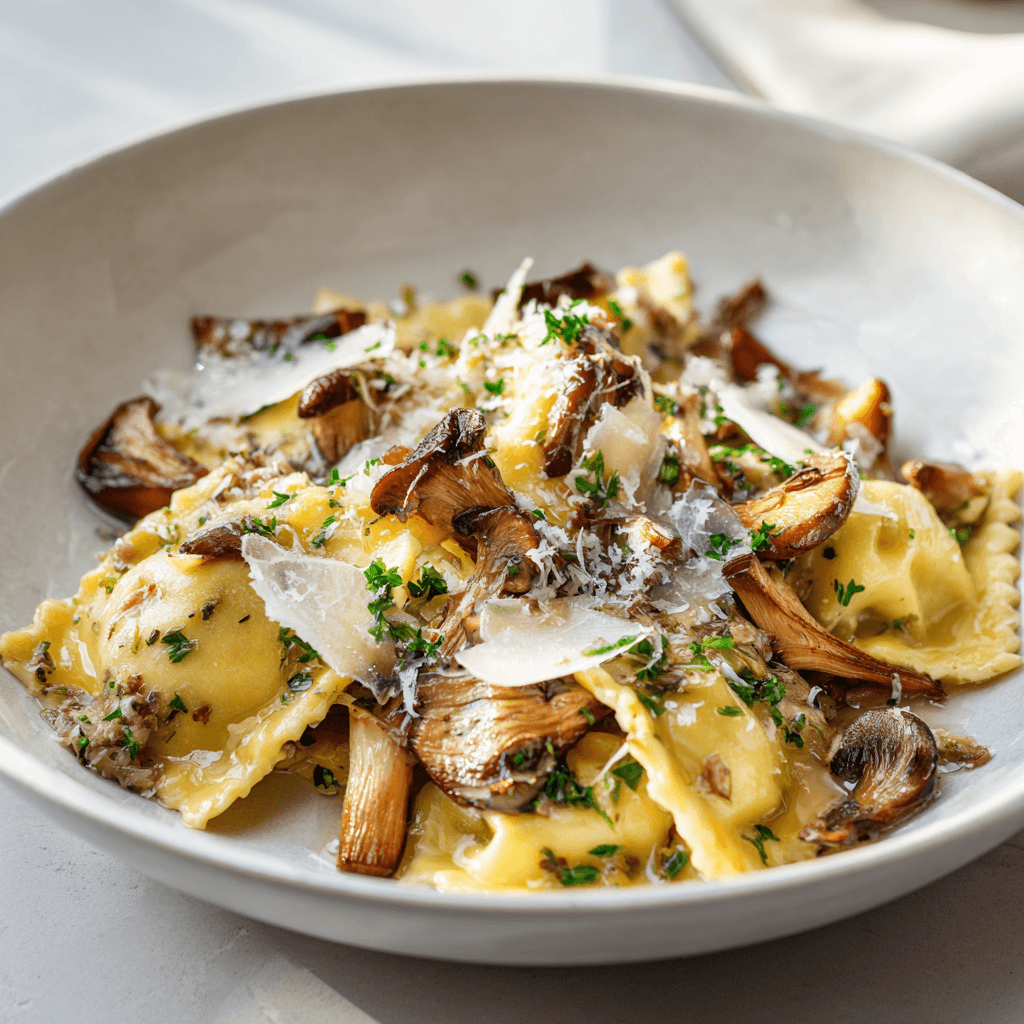Wild Mushroom Ravioli